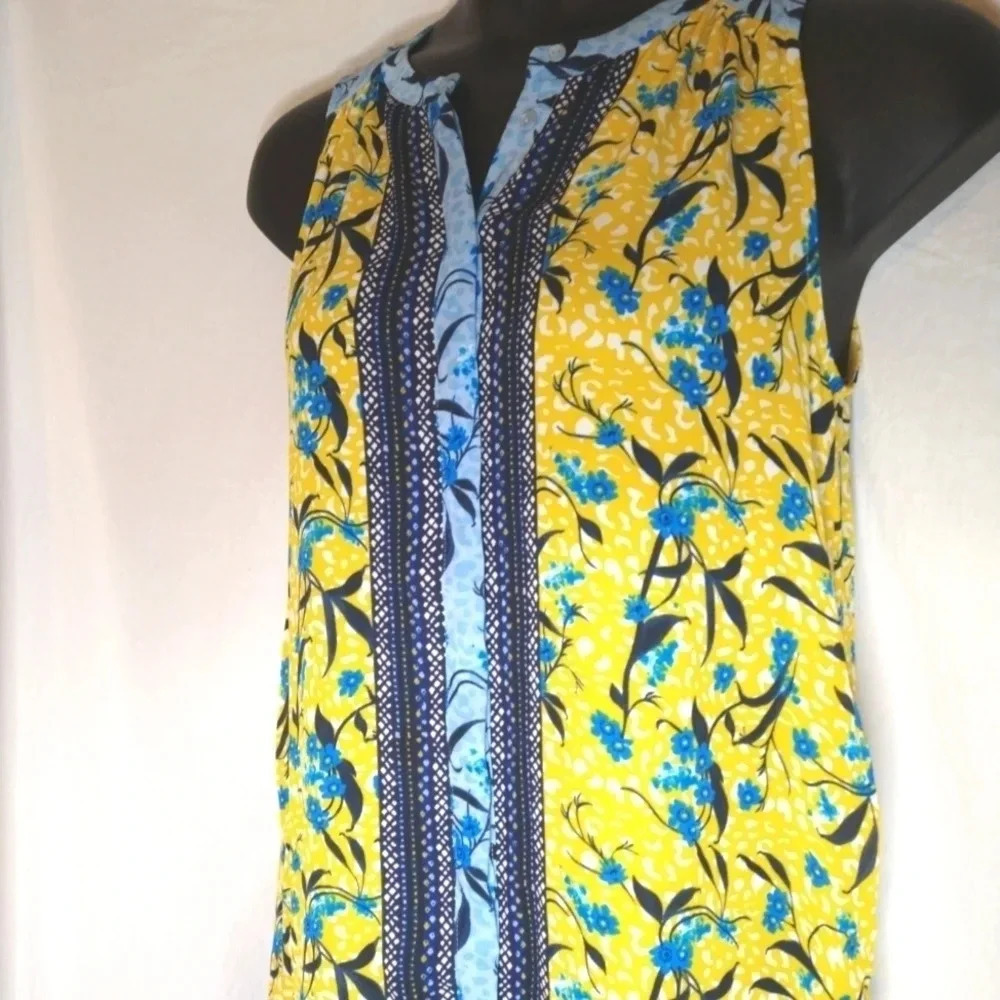 Elaine Rose Bright Boho Dress EUC ❤️ - Picture 3 of 12